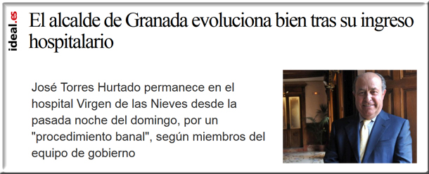 Gazapo sobre un procedimiento hospitalario banal (‘Ideal’ de Granada, 9-6-2014).