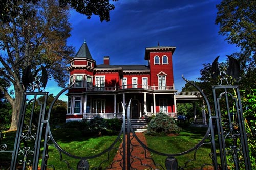 Casa de Stephen King en Bangor (Maine, Estados Unidos).